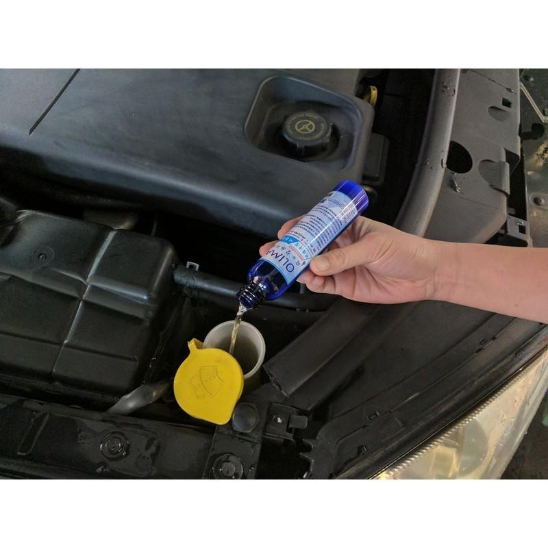 OLIMA 撥水型 雨刷精 玻璃清潔 + 快速撥水2合1 高濃縮比例 簡單享有 撥水效果 玻璃撥水劑-細節圖4