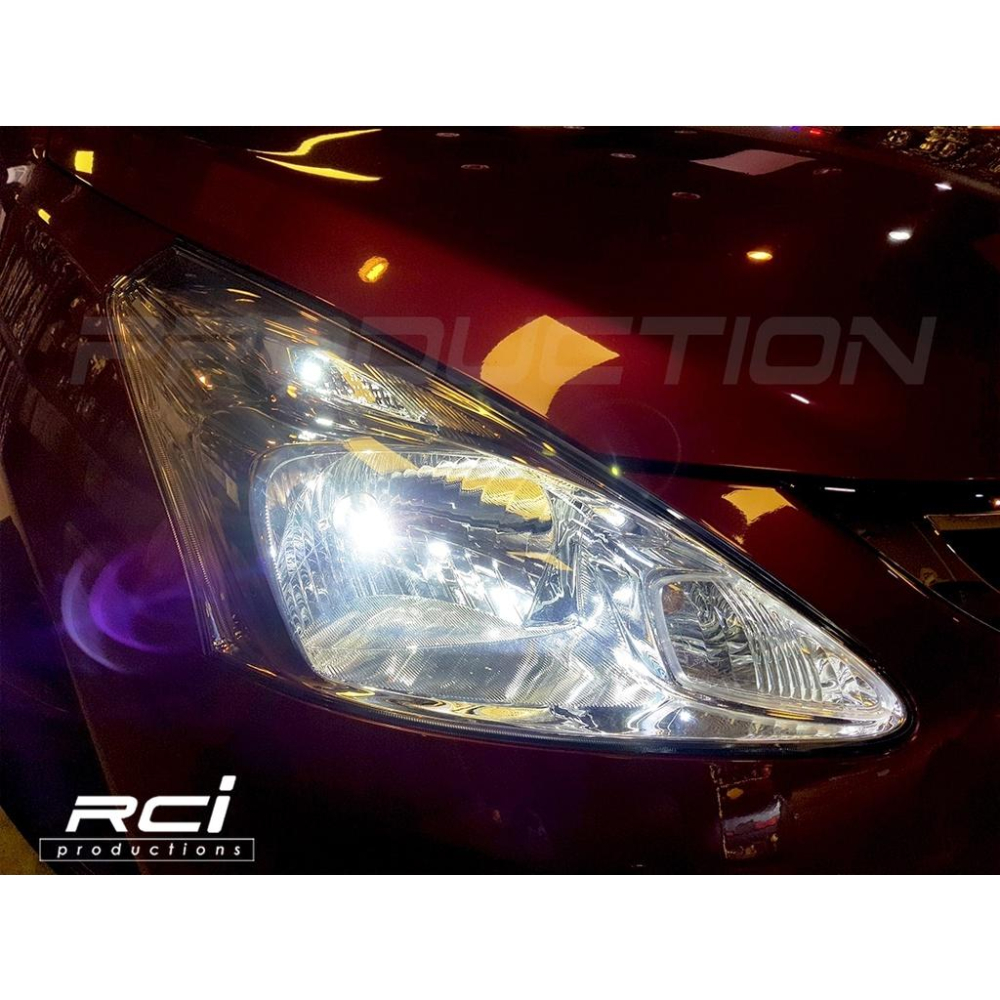 RCI 航空鋁材設計 H4 LED 大燈 遠近切換 50W 可調式底座設計 v8 高亮度-細節圖5