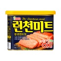 *貪吃熊* 韓國樂天 LOTTE 韓式火腿罐頭 午餐肉 韓式罐頭 韓國罐頭-規格圖1