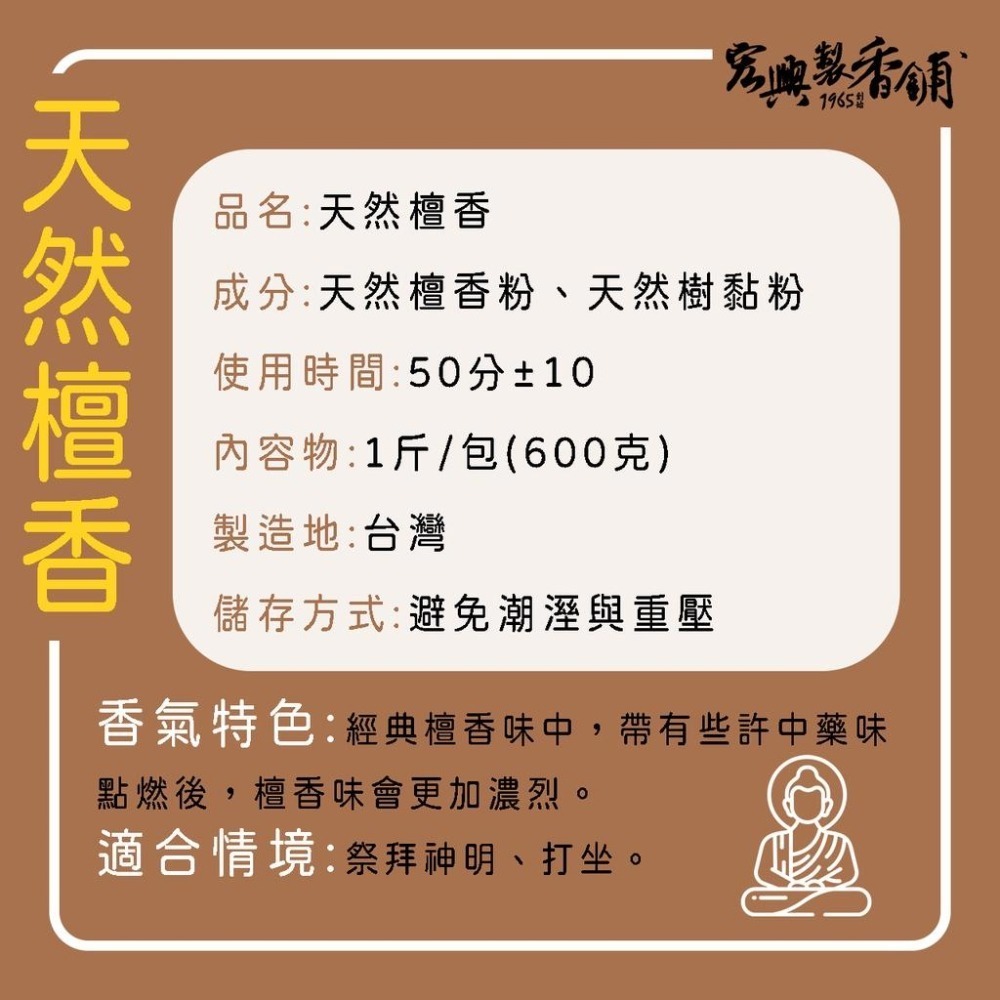 🏆60年老店🏆宏興製香舖【天然檀香】南鯤鯓代天府專用 拜拜 線香 立香 拜拜香 香 檀香 尺三~含稅可打統一編號~-細節圖2