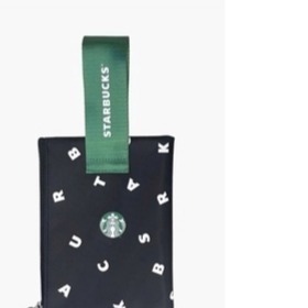 星巴克手拿包，星巴克手拿包灰粉色，星巴克手拿包黑綠色，星巴克提袋，星巴克黑色手拿包，星巴克粉色手拿包-細節圖2