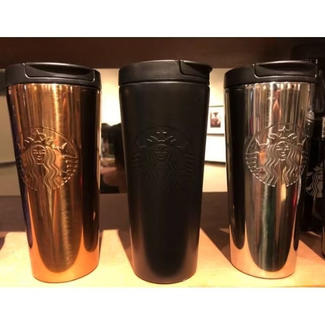 星巴克經典女神不鏽鋼杯，BLACK黑色女神不鏽鋼杯，星巴克黑色經典不鏽鋼杯，星巴克黑色女神不鏽鋼杯，星巴克銀色不鏽鋼杯-細節圖3