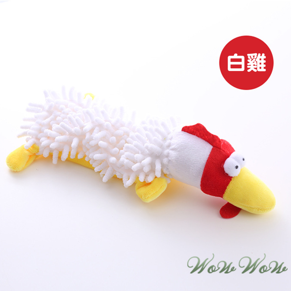 【台灣出貨】❤寵物玩具 拖把絨發聲玩具 氣囊/響紙 發聲玩具 耐咬玩具 紓壓玩具 解悶玩具 貓狗玩具【WOWWOW】-細節圖6