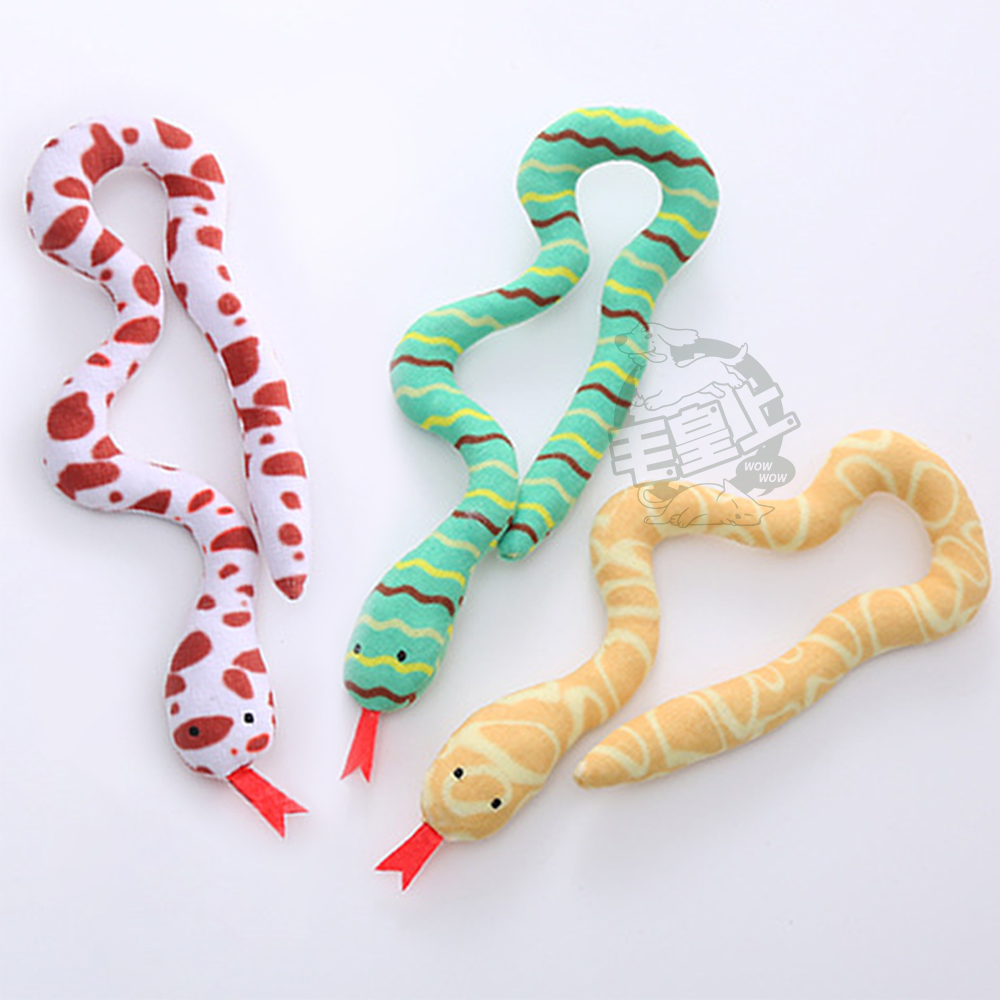 【毛皇上】貪食蛇 貓薄荷毛絨蛇 毛絨蛇 貓草蛇 逗貓玩具 磨牙玩具 絨毛玩具 貓玩具-細節圖8