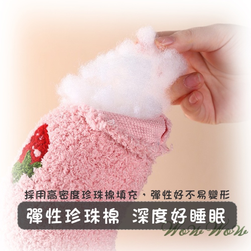 【台灣出貨】❤寵物用品 U型寵物睡枕 小枕頭 寵物抱枕 柔軟舒適 深度睡眠 陪睡枕 保護頸椎 貓狗枕頭【WOWWOW】-細節圖5