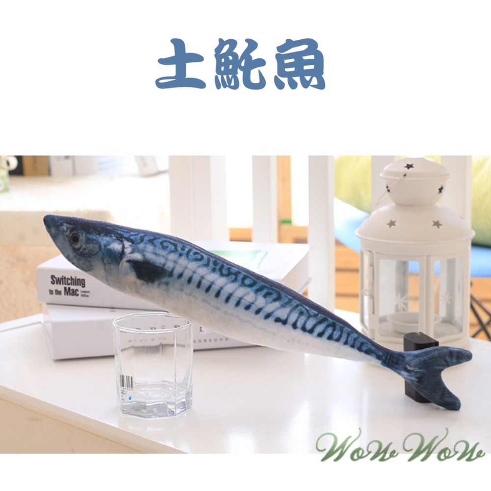 【台灣出貨】❤寵物玩具(30CM)仿真魚 貓玩具 拉鍊式含貓薄荷 貓抱枕 貓草魚 貓咪玩具 寵物玩具【WOWWOW】-細節圖8