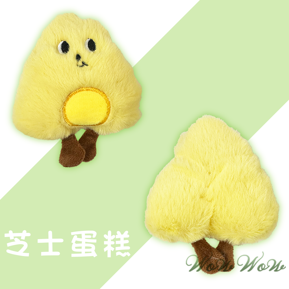【毛皇上】貓薄荷毛絨早餐 早餐系列玩具 卡通造型 逗貓玩偶 貓薄荷 貓草 毛絨 貓玩具-細節圖8