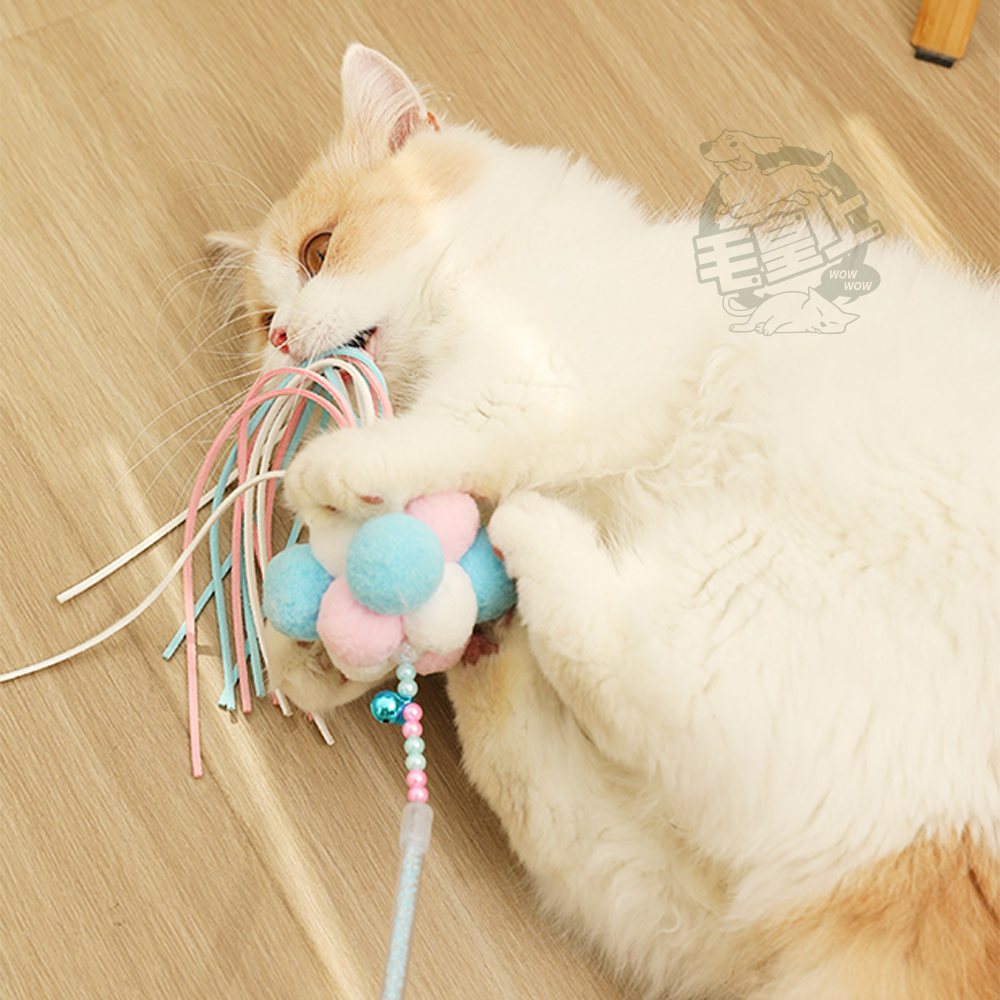 【毛皇上】仙女逗貓棒 流蘇逗貓棒 造型逗貓棒 貓玩具 逗貓棒 逗貓 貓咪玩具-細節圖6
