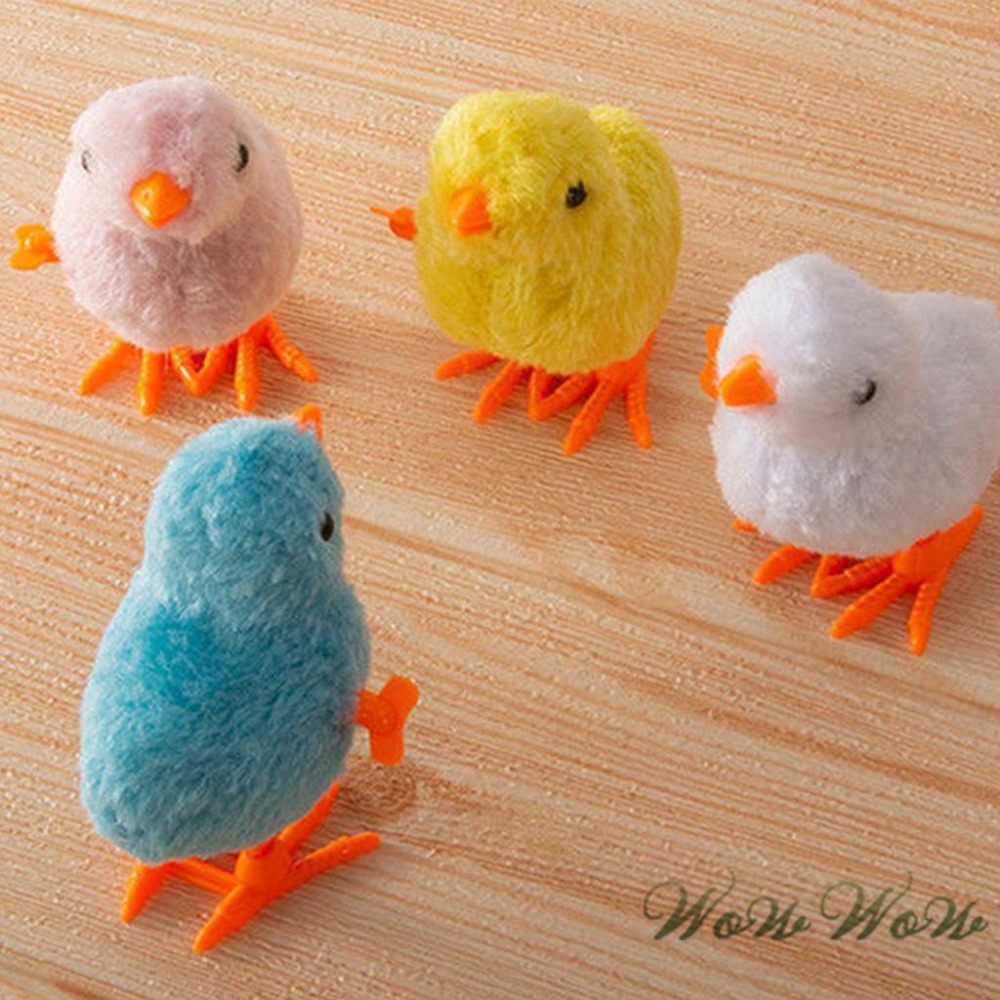 【台灣出貨開發票】❤寵物玩具 發條跳跳小雞 仿真小雞 上鏈會跑 跳跳小雞 毛絨玩具 發條玩具 貓咪玩具【WOWWOW】-細節圖9