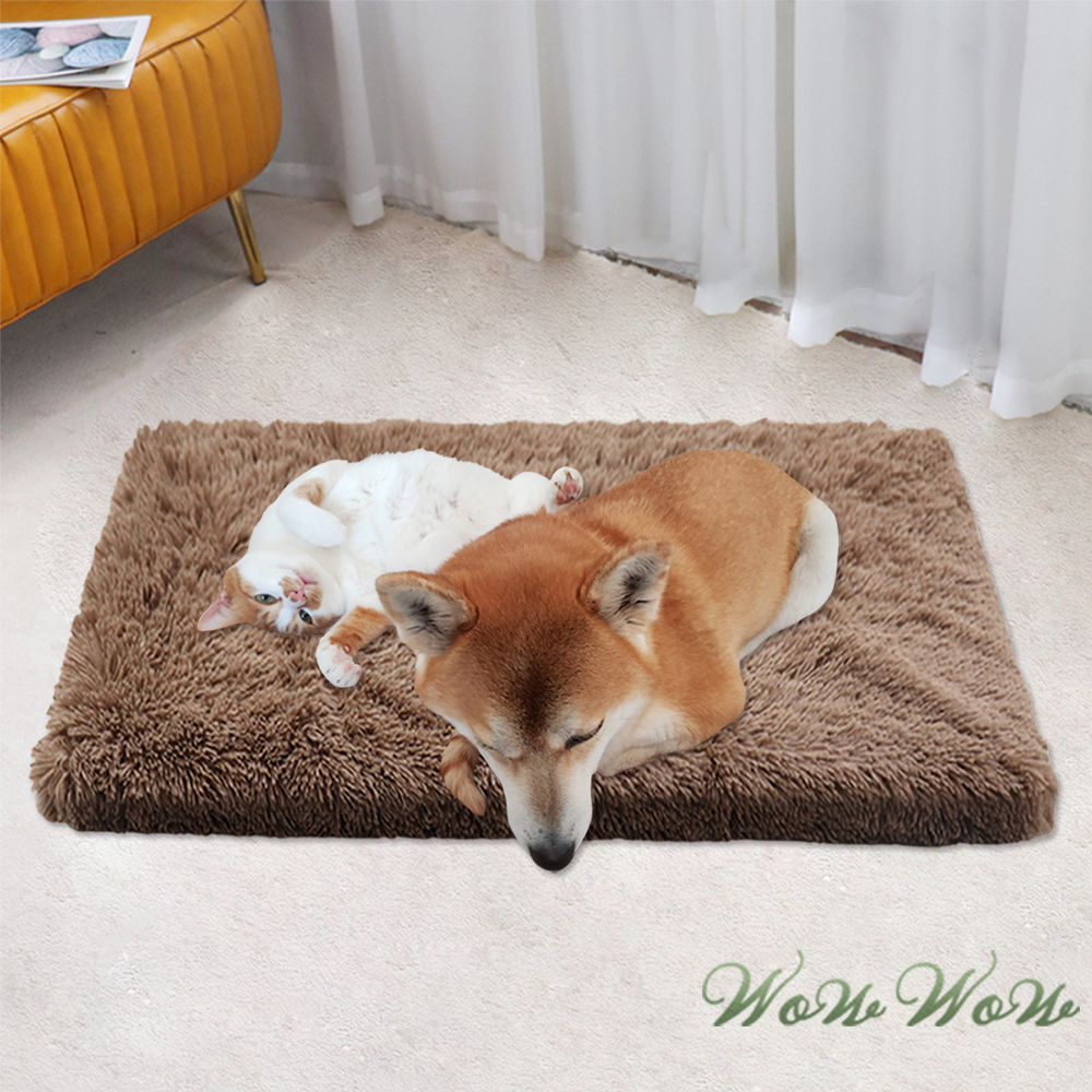 【台灣出貨】❤寵物用品 記憶海綿寵物窩 3D立體海綿 長毛絨 可拆式套 寵物墊 保暖墊 貓窩狗窩【WOWWOW】-細節圖7