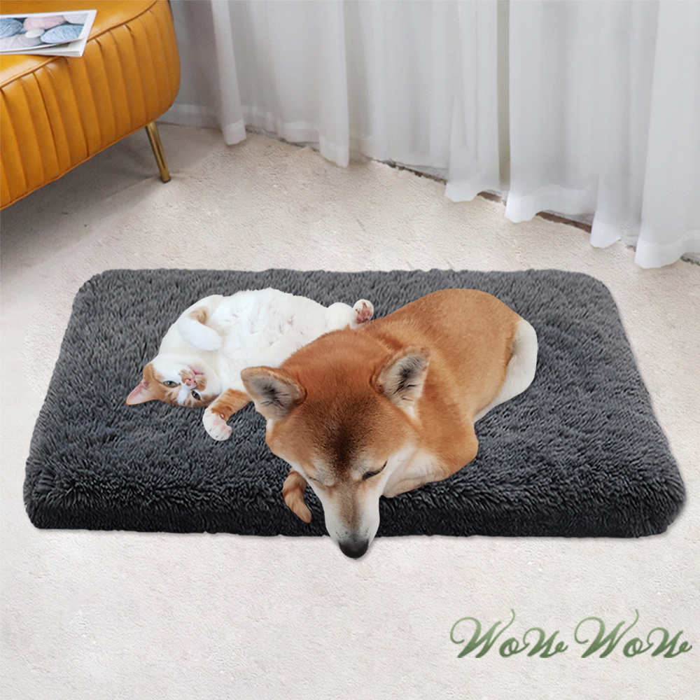 【台灣出貨】❤寵物用品 記憶海綿寵物窩 3D立體海綿 長毛絨 可拆式套 寵物墊 保暖墊 貓窩狗窩【WOWWOW】-細節圖9