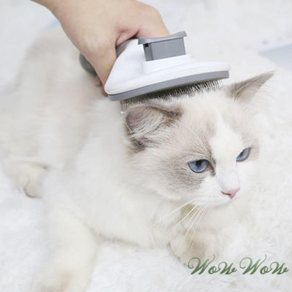 【台灣出貨】❤寵物用品 寵物除毛針梳 橢圓款 細針 粗針 除毛梳 貓咪梳子 狗狗梳子 梳毛單品 寵物梳毛【WOWWO】-細節圖9
