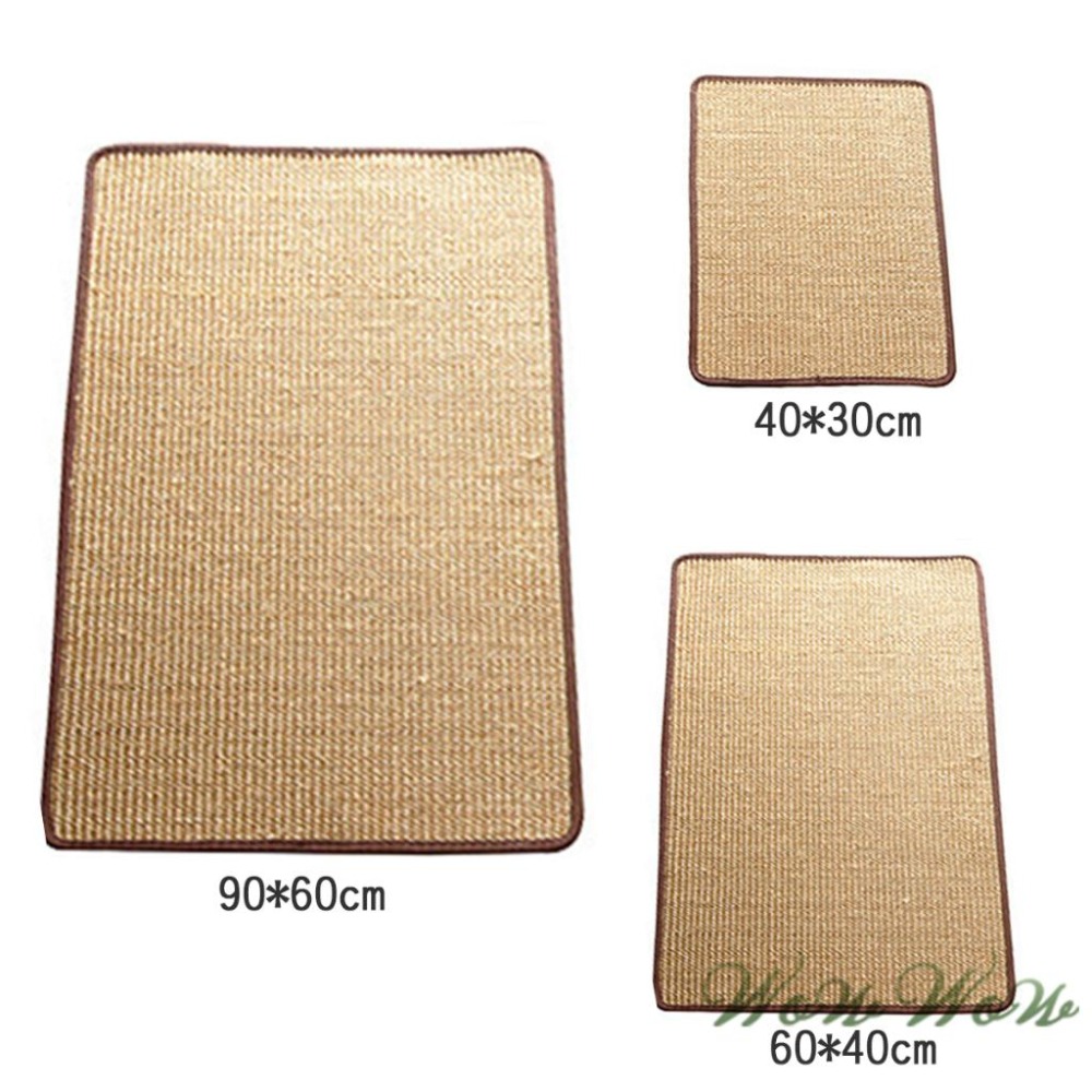 【挑戰最低價】❤寵物玩具 劍麻貓抓墊 天然劍麻 圓角布包邊 貓抓板 劍麻墊 貓咪抓板 貓玩具【WOWWOW】-細節圖7