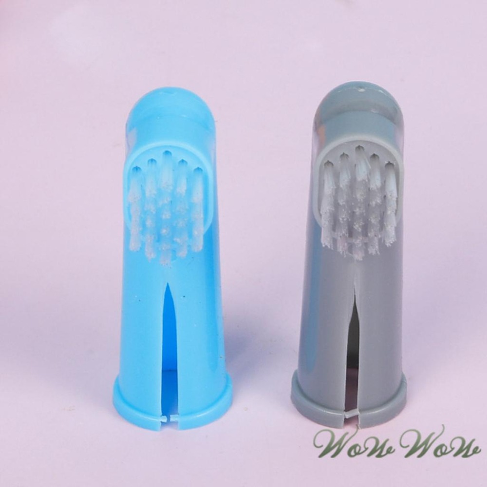 【台灣出貨開發票】❤寵物用品 口腔清潔用品組 3件套組 雙頭牙刷 指套牙刷 狗狗牙刷 貓咪牙刷 寵物牙刷【WOWWOW】-細節圖7