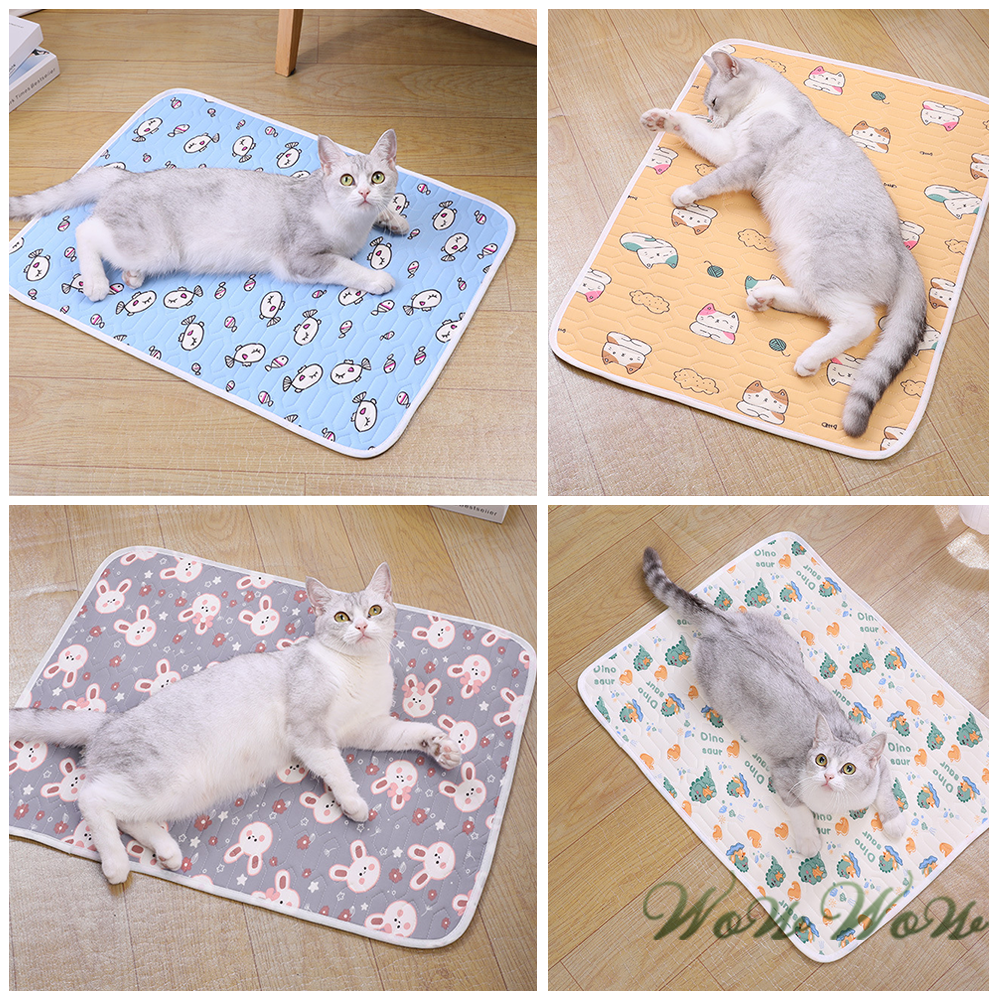 【挑戰最低價】❤寵物用品 寵物乳膠涼感墊 可愛卡通 透氣墊 涼感墊 寵物涼墊 貓狗睡毯 寵物乳膠墊【WOWWOW】-細節圖9