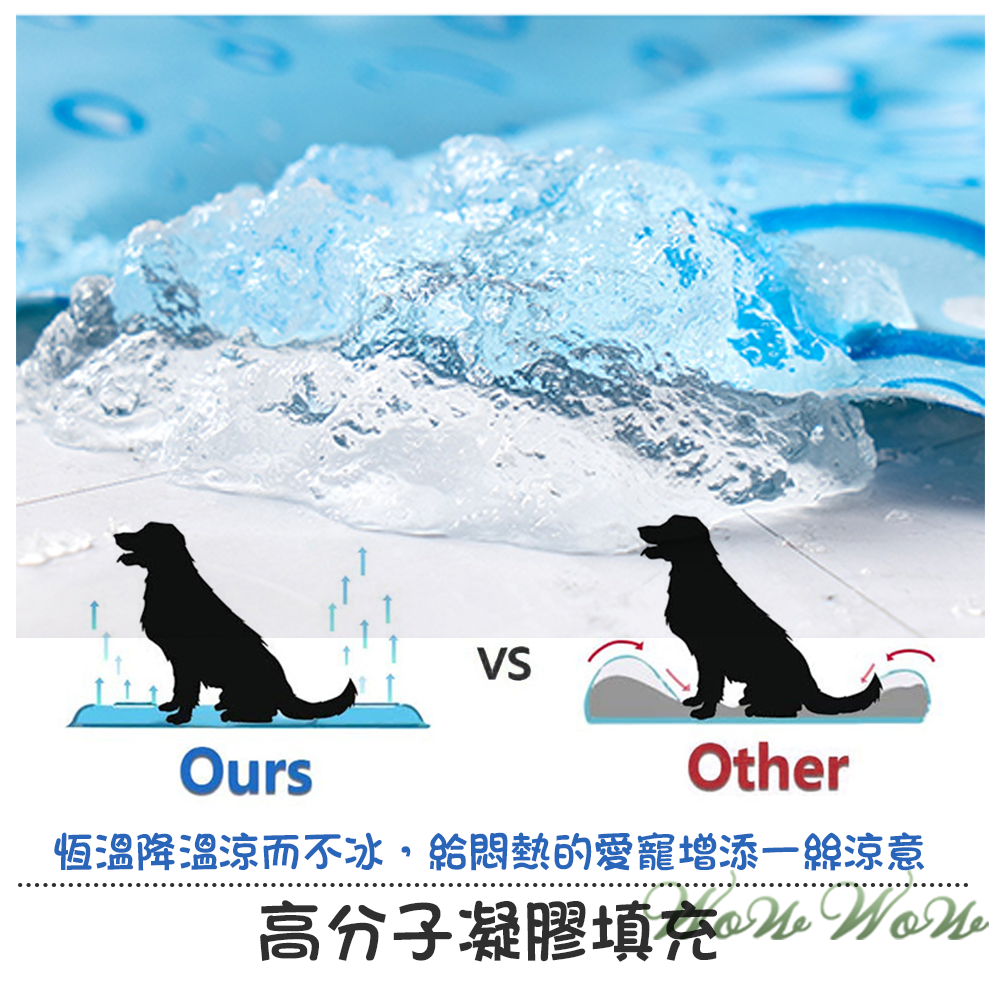【毛皇上】❤寵物用品 急凍冷凝膠墊 凝膠款 可愛卡通 凝膠墊 涼感墊 寵物涼墊 貓狗睡墊 寵物凝膠墊【WOWWOW】-細節圖7