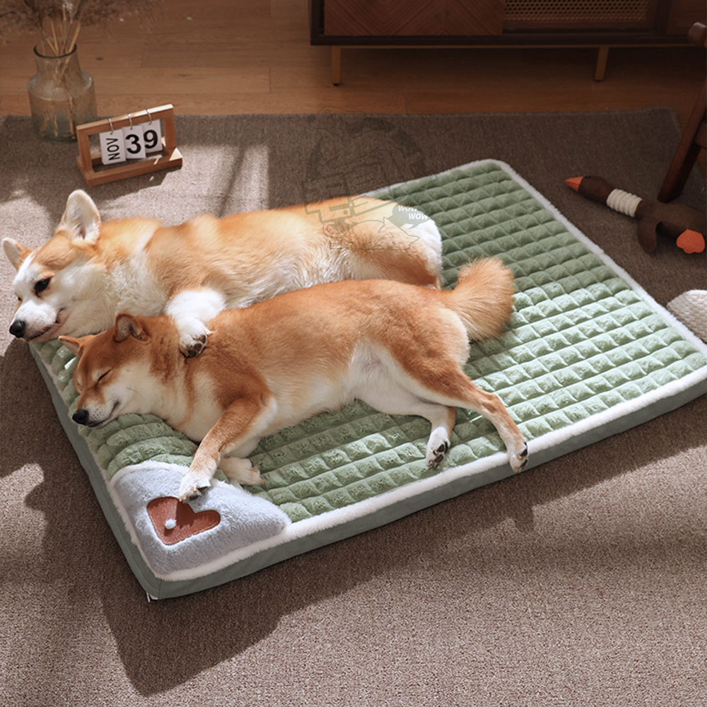 【毛皇上】❤寵物用品 加厚枕頭睡床 加厚寵物床 可拆式 可拆式寵物窩 寵物睡墊 寵物床墊 狗床 貓窩狗窩【WOWWOW】-細節圖8