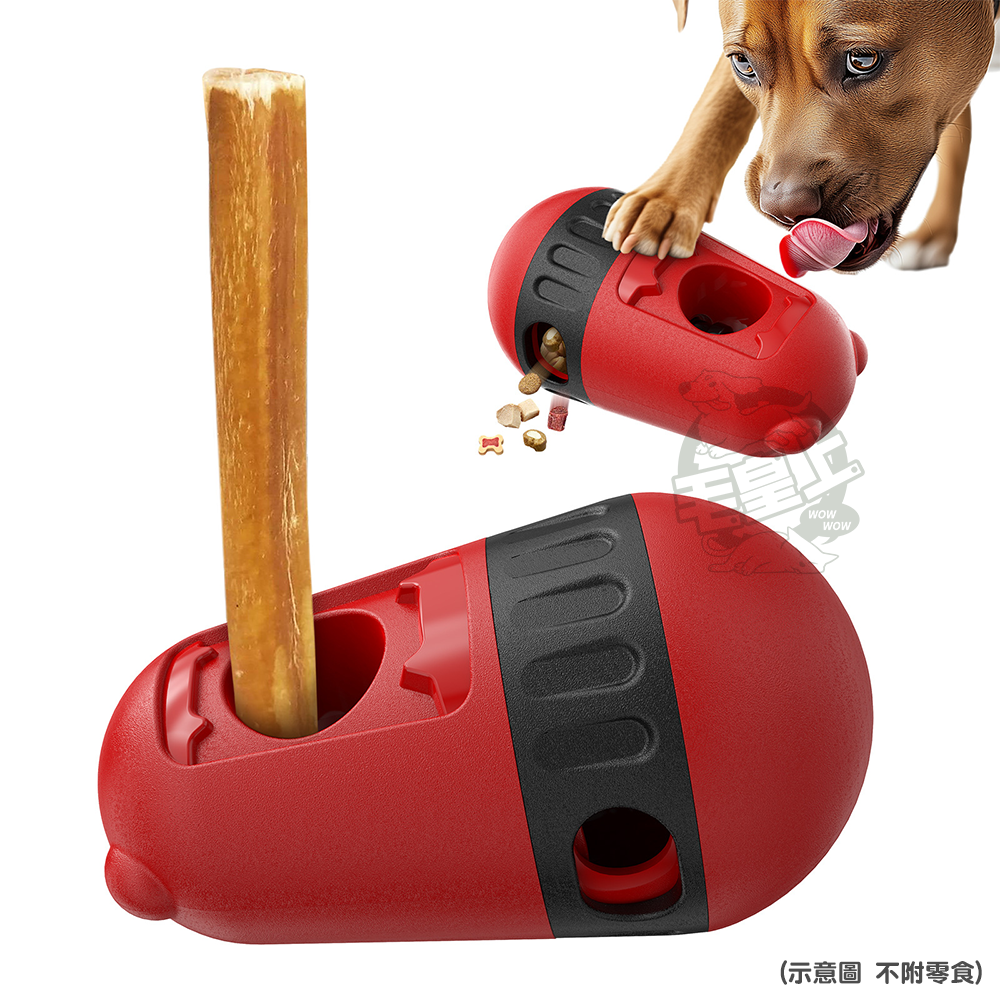【毛皇上】❤寵物玩具 零食棒漏食球 零食棒固定器 益智慢食玩具 寵物漏食玩具 狗狗漏食玩具【WOWWOW】-細節圖7