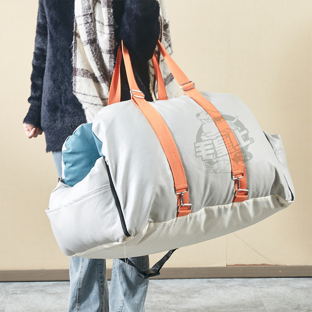 【毛皇上】❤寵物用品 車載寵物窩 寵物副駕車用窩 車載坐墊包 可拆裝 寵物外出包 安全窩 手提包 寵物窩【WOWWOW】-細節圖8