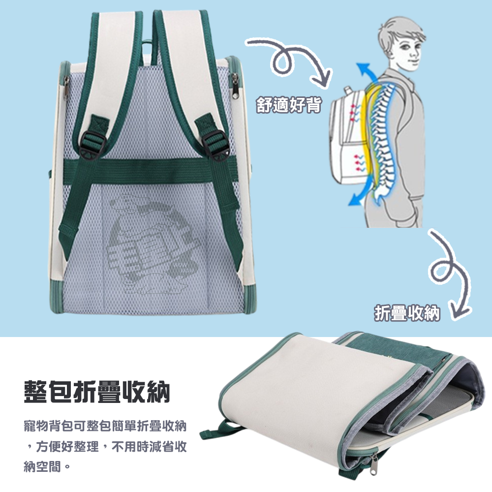 【毛皇上】❤寵物用品 寵物外出背包 外出包 背包 寵物背包 寵物後背包 貓狗背包 寵物包 貓狗外出包【WOWWOW】-細節圖7