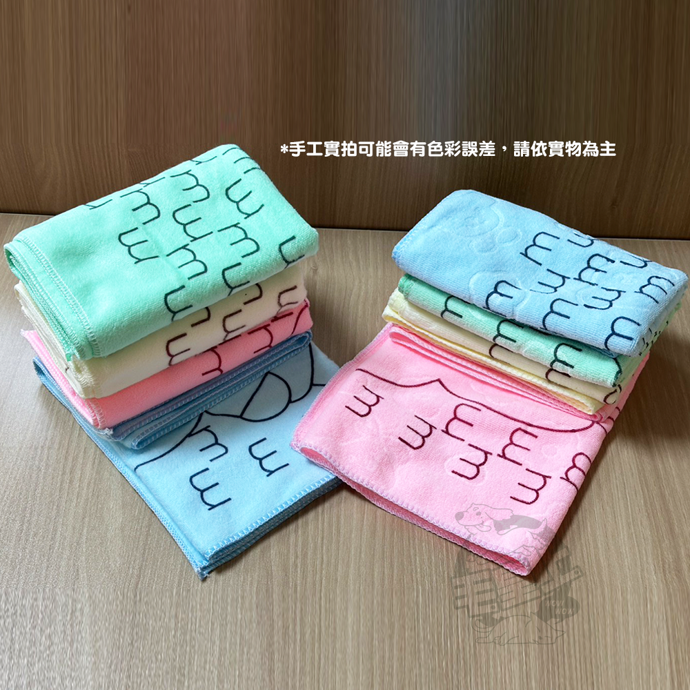 【毛皇上】❤寵物用品 吸水毛巾 寵物毛巾 加厚毛巾 毛巾 吸水 可愛花樣 寵物浴巾 寵物吸水巾【WOWWOW】-細節圖7