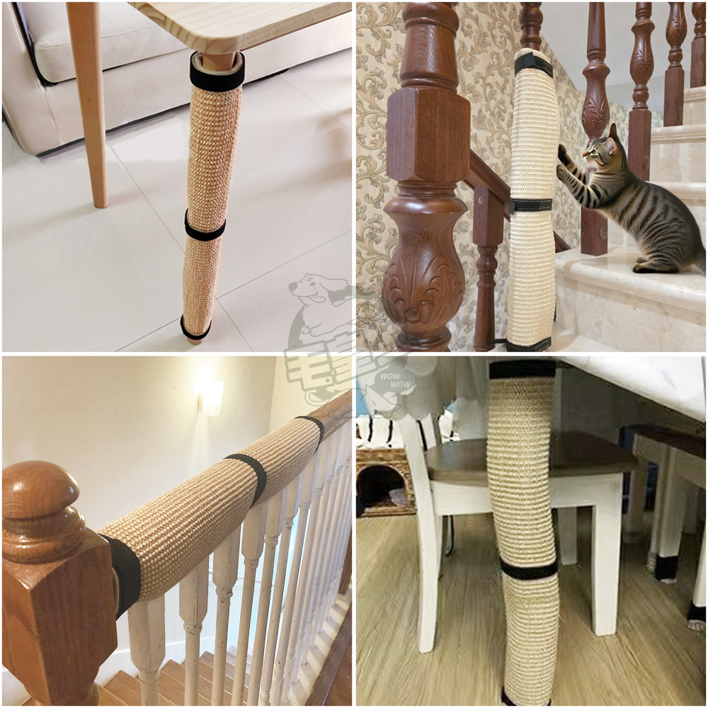 【毛皇上】❤桌腳貓抓墊 劍麻桌腳貓抓墊 防貓抓墊 劍麻貓抓墊 劍麻墊-細節圖9