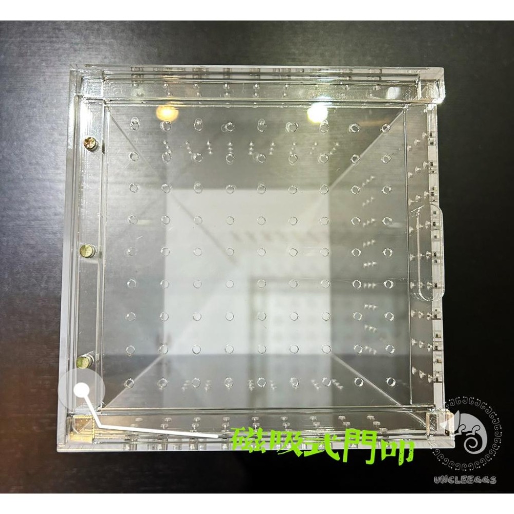 蛋叔叔-LD-壓克力飼養箱(樹棲型)/睫角守宮/巨人守宮/寵物箱/爬蟲箱/紅眼樹蛙/變色龍/螳螂/昆蟲箱/跳蛛/蜘蛛-細節圖3