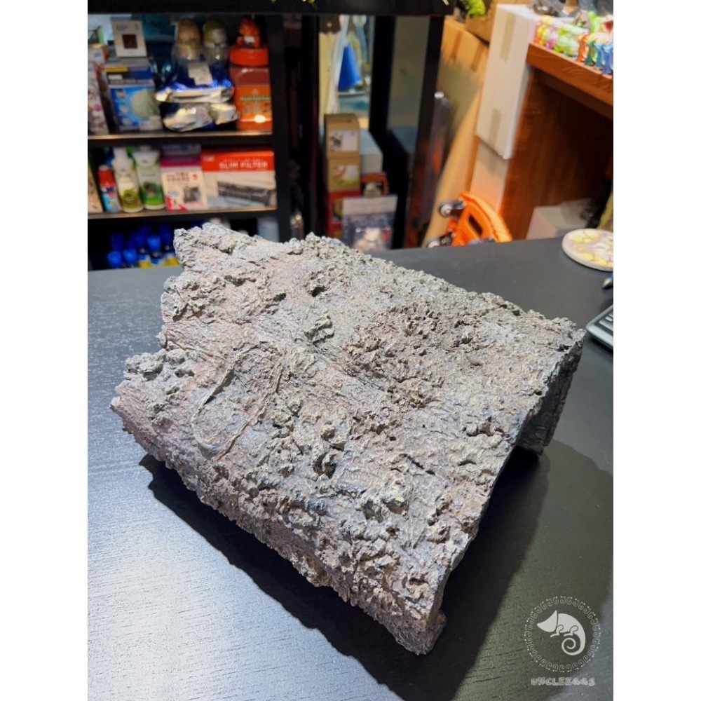 蛋叔叔【免運費】YS-C02-仿真樹皮洞穴L/大樹洞/烏龜洞/巨人守宮/鬆獅蜥/南美蜥/洞穴/造景/木屋/螯蝦/異形魚-細節圖5
