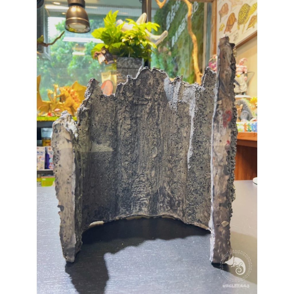 蛋叔叔【免運費】YS-C02-仿真樹皮洞穴L/大樹洞/烏龜洞/巨人守宮/鬆獅蜥/南美蜥/洞穴/造景/木屋/螯蝦/異形魚-細節圖8