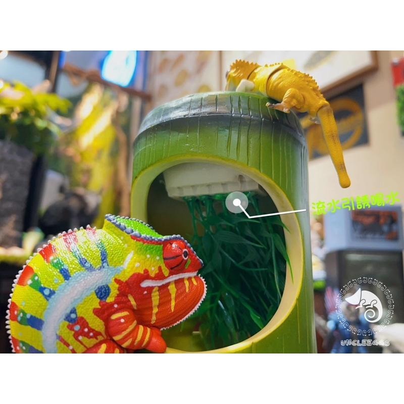 蛋叔叔-REPTIZOO爬蟲泉水器-竹子型/樹棲型/飲水器/喝水器/變色龍/睫角守宮/樹蛙/加濕器/高冠/巨人守宮/樹蛙-細節圖2