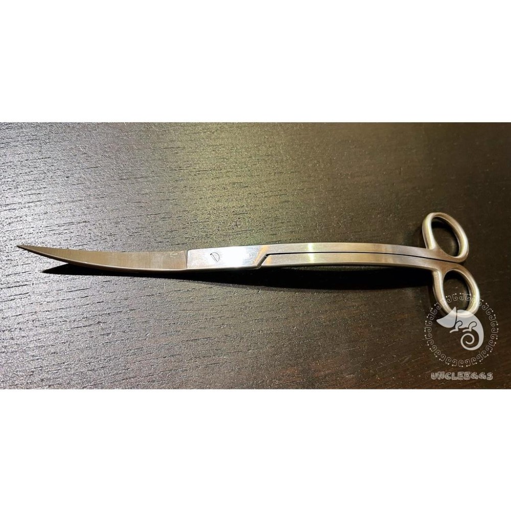 蛋叔叔-ISTA-專業水草波浪剪刀-20cm/ IF-495/水草剪/彎剪/水草刀/不鏽鋼/魚缸保養/剪刀/伊士達-細節圖3