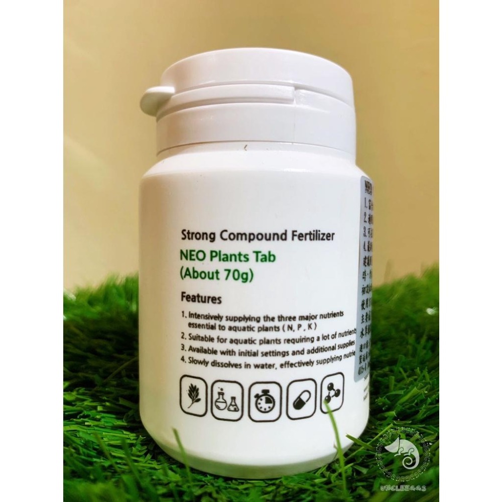 蛋叔叔-NEO-水草強效根肥錠/E-0080/基肥/底肥/根肥/水草缸/光合作用/扎根/Co2/迷你矮/矮珍珠/皇冠草-細節圖3