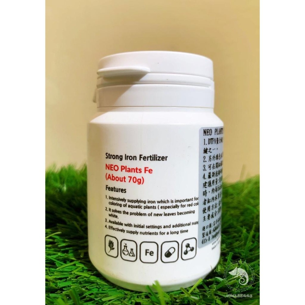 蛋叔叔-NEO-水草強效鐵肥錠/E-0082/Fe/基肥/底肥/鐵劑/水草缸/光合作用/Co2/紅宮廷/紅蝴蝶/皇冠草-細節圖3
