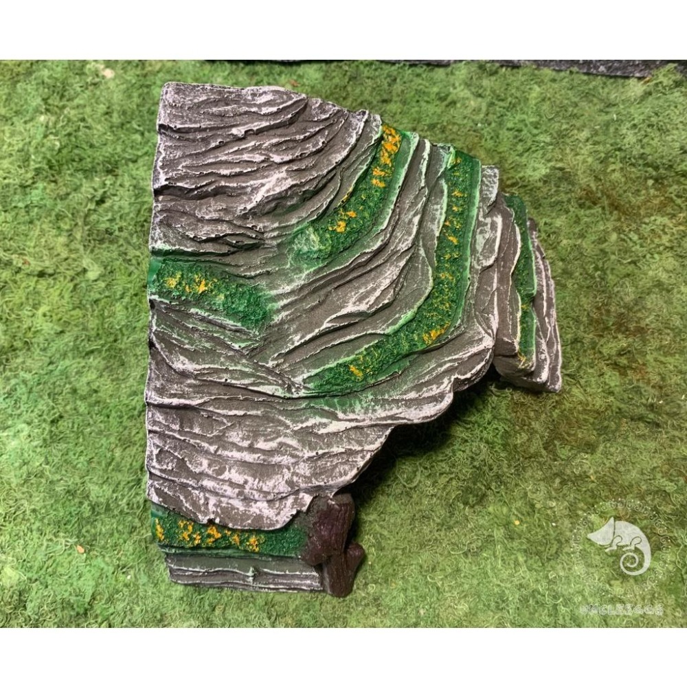 蛋叔叔-躲避洞穴爬台/410-B/守宮洞/守宮屋/曬台/爬台/烏龜島/蛇洞/角落洞穴/肥尾守宮/玉米蛇/角蛙/螯蝦/短雕-細節圖7