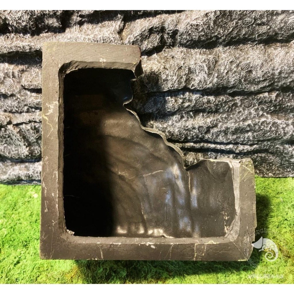 蛋叔叔-躲避洞穴爬台/410-B/守宮洞/守宮屋/曬台/爬台/烏龜島/蛇洞/角落洞穴/肥尾守宮/玉米蛇/角蛙/螯蝦/短雕-細節圖9