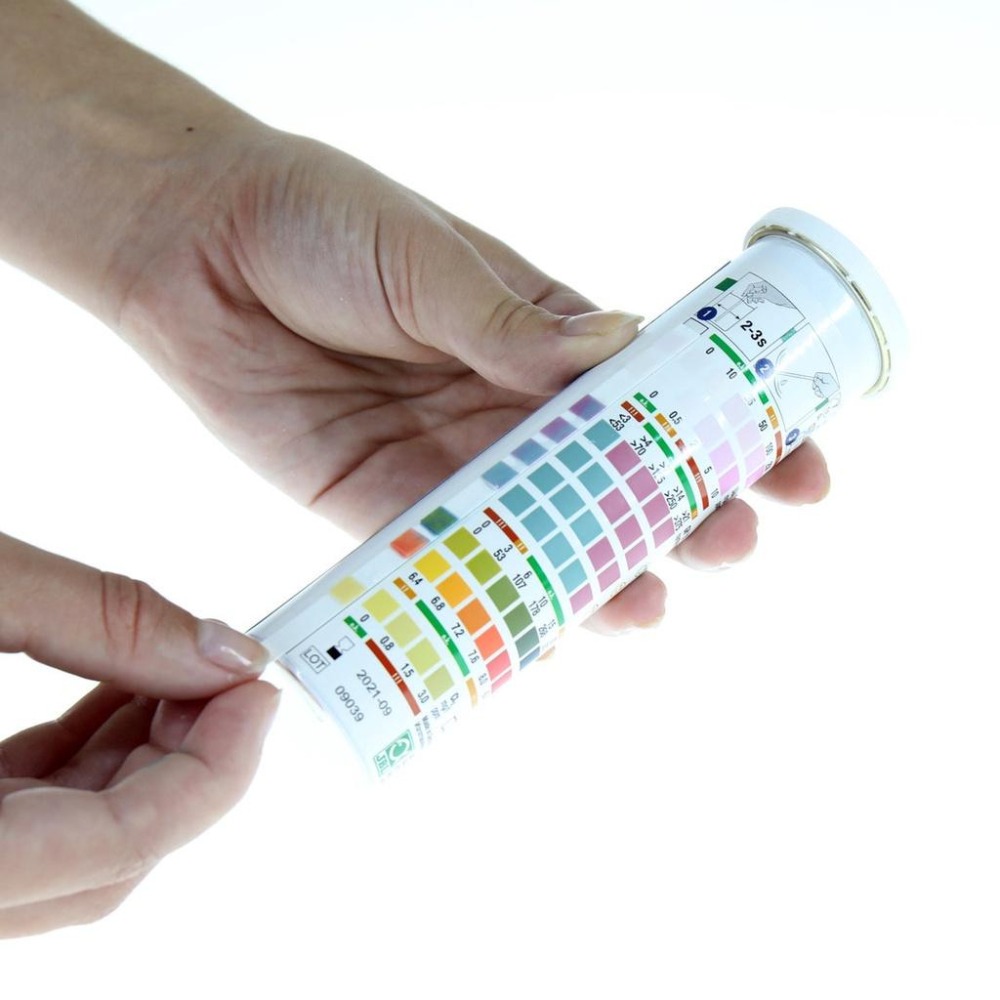 蛋叔叔【免運費】JBL-七合一快速測試紙/試紙/淡水用/驗水質/測水質/檢測/換水/養水/龍魚/魟魚/水晶蝦/神仙魚-細節圖3