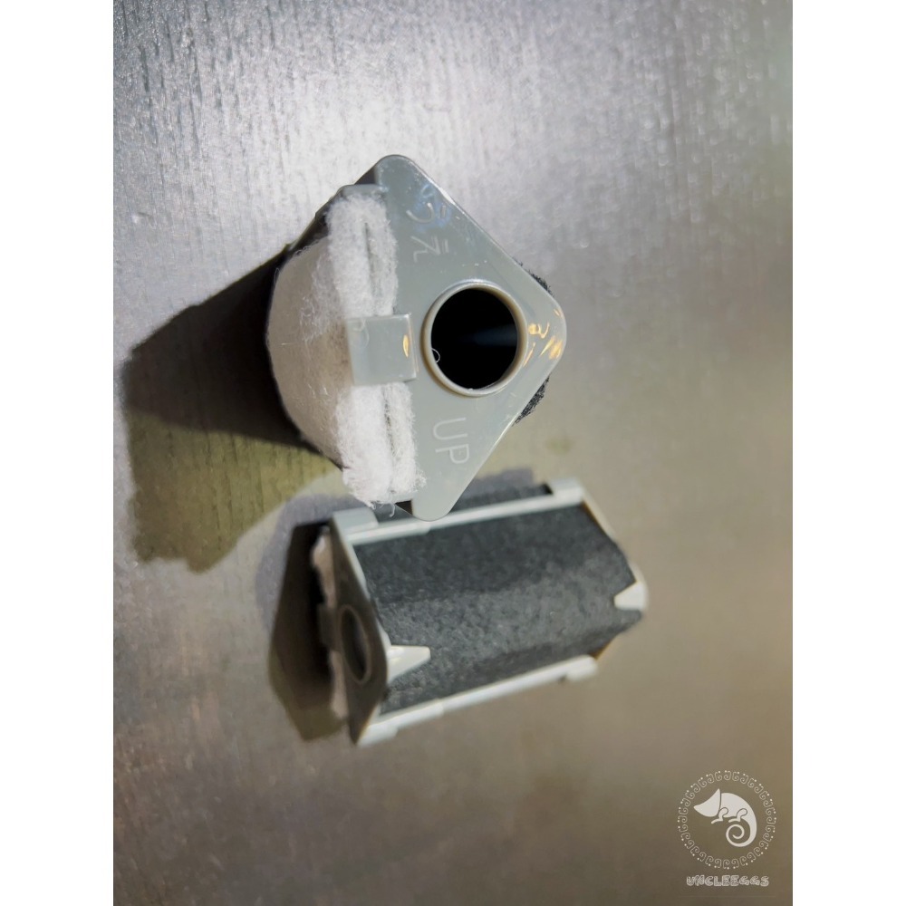 蛋叔叔-角落沉水過濾器專用替換棉+活性碳2入(E1/E2共用)/日本櫻花牌/濾材GE品牌適用/濾棉/活性碳/吸氨石-細節圖3
