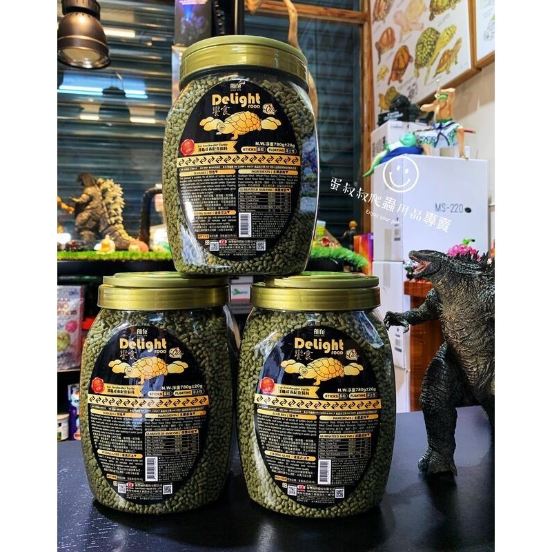蛋叔叔-響食烏龜飼料780g/烏龜飼料/水龜飼料/澤龜飼料/巴西龜/屋頂龜/地圖龜/除臭/絲蘭-規格圖8