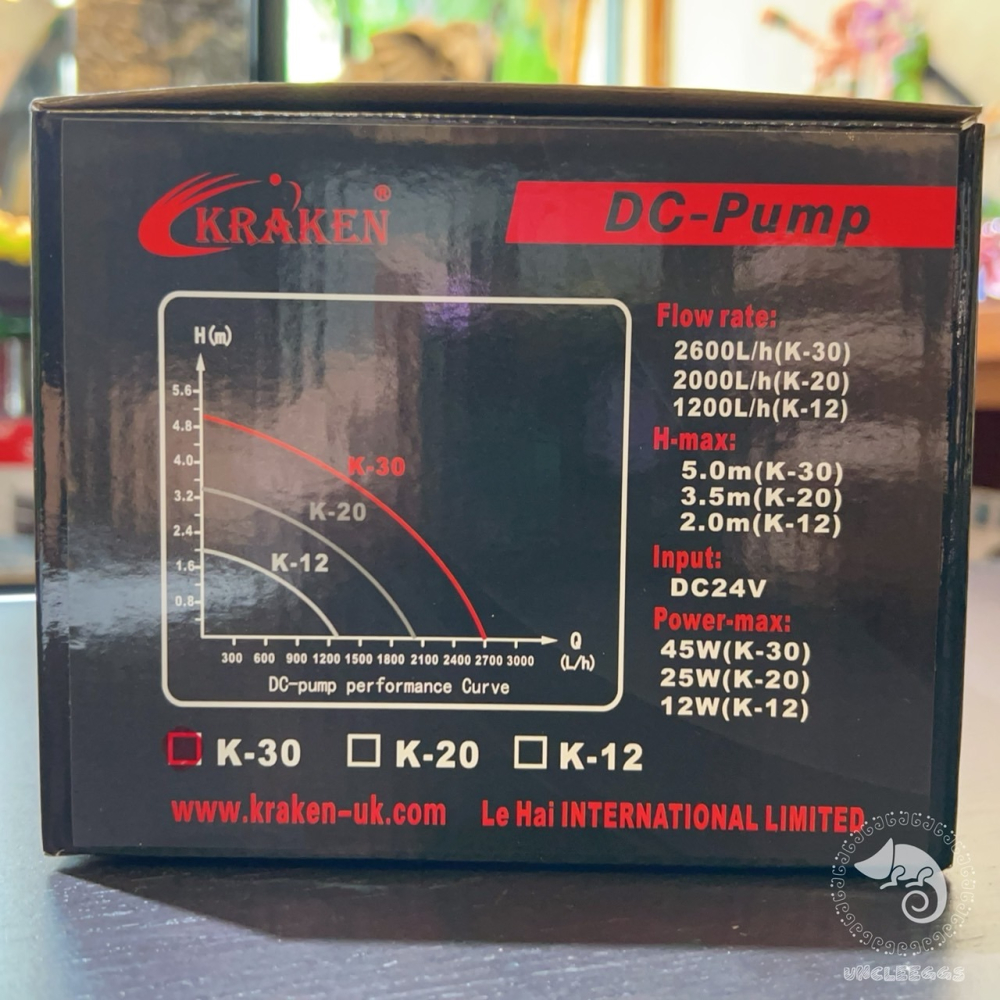 蛋叔叔-KRAKEN-4極海陸DC變頻馬達/K30/底濾缸/系統缸/沉水馬達/抽水馬達/智能/軟體/海水/SPS/LPS-細節圖7