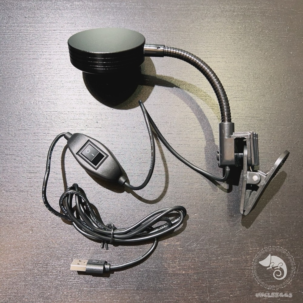 蛋叔叔-爬蟲先生-兩棲爬蟲LED-UVB夾燈/2.0/6w/紫外線燈/太陽燈/低紫外線/蛋龜專用/紫外線補充/紫外線燈-規格圖10