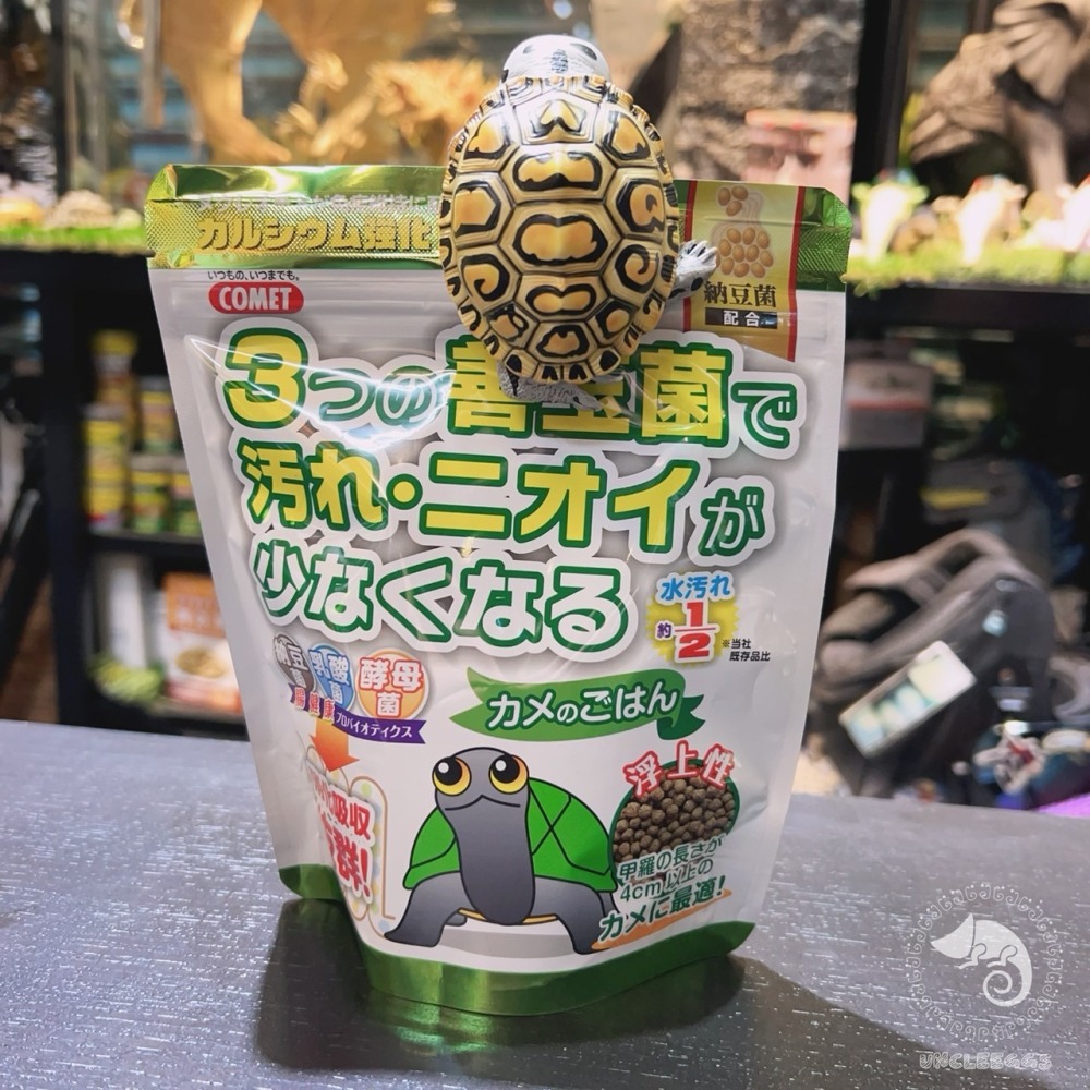 蛋叔叔-COMET-可美多-烏龜納豆菌飼料(大包裝)水龜飼料/巴西龜/長尾龜/台灣龜/烏龜飼料/澤龜飼料/幼龜飼料-細節圖9