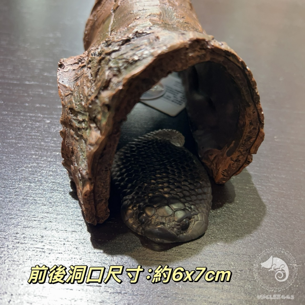 蛋叔叔-YS-044-S仿真樹洞-小/樹枝/洞穴/造景/擺飾/保濕/蜘蛛/螯蝦/劍毒蛙/玉米蛇/巨人守宮/守宮洞/守宮-細節圖4