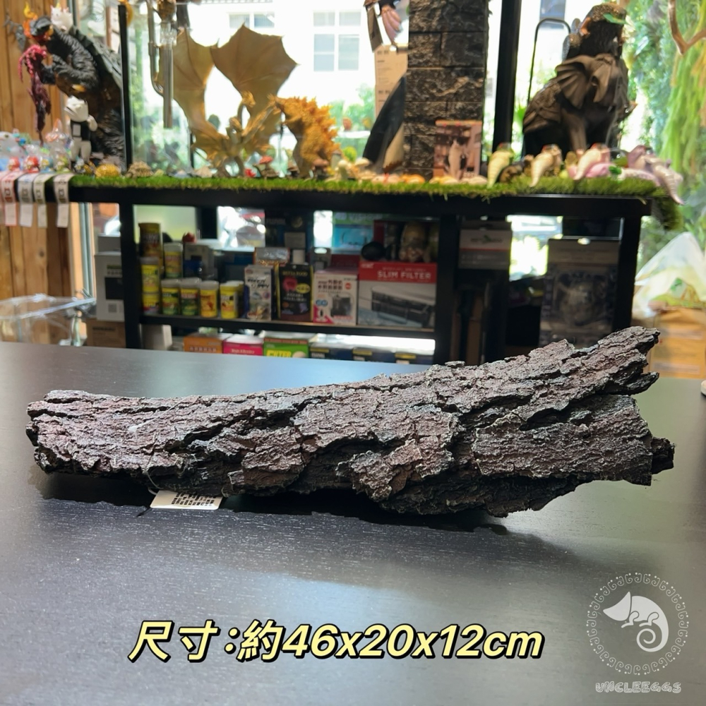 蛋叔叔【免運費】YS-714-L-仿香檳樹皮-大/樹棲型/巨人守宮/守宮洞/守宮屋/洞穴/造景/樹洞/保濕/玉米蛇-細節圖2