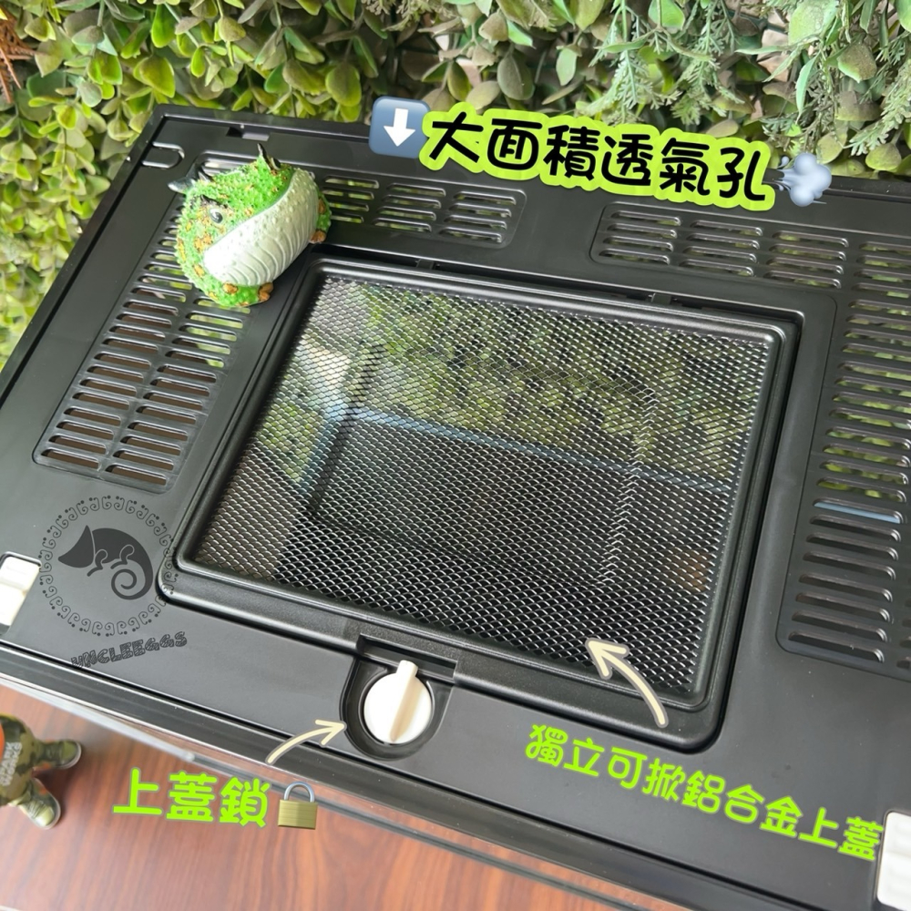 蛋叔叔-GEX-爬蟲兩棲觀賞魚多功能飼養箱/寵物箱/爬蟲箱/爬蟲缸/爬缸/飼養盒/烏龜缸/觀察箱/魚缸/壓克力缸/守宮缸-細節圖7
