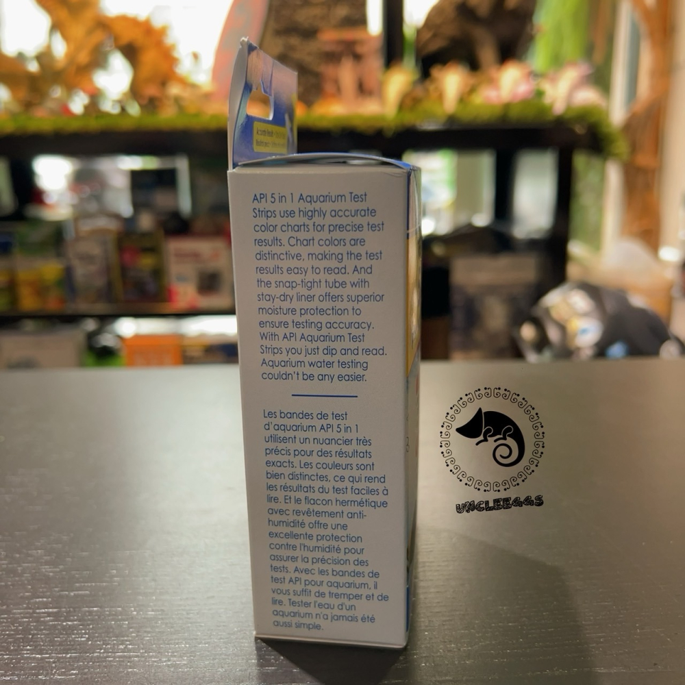 蛋叔叔-API-5合1測試片/五合一/試紙/水質檢測/淡海水適用/PH測試/PH檢測/NO2/NO3/KH/GH/海水缸-細節圖8