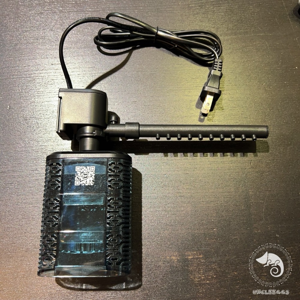 蛋叔叔-UP-迷你AC電動式-高效能過濾器/雅柏/蛋龜/幼龜/開缸/培菌/隔離缸/角蛙缸/烏龜過濾器/雨林缸/米蝦-規格圖9