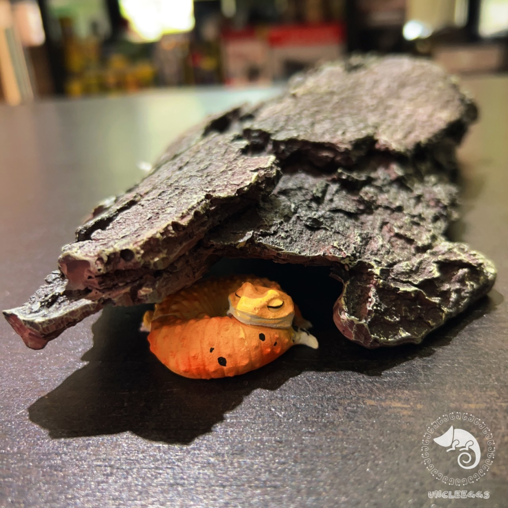蛋叔叔【免運費】YS-714-S-仿香檳樹皮-小/樹洞/樹棲型/劍毒蛙/玉米蛇/巨人守宮/守宮洞/守宮屋/洞穴/造景-細節圖9