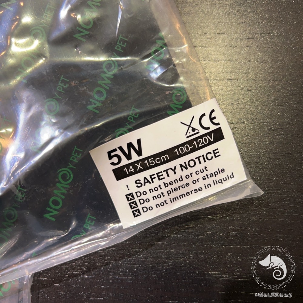 蛋叔叔-NOMO-三段瞬熱加熱墊/陸龜保溫墊/爬蟲保溫墊/保溫片/加熱墊/加熱片/加溫片/加溫墊/加熱板/腹部加溫-規格圖11