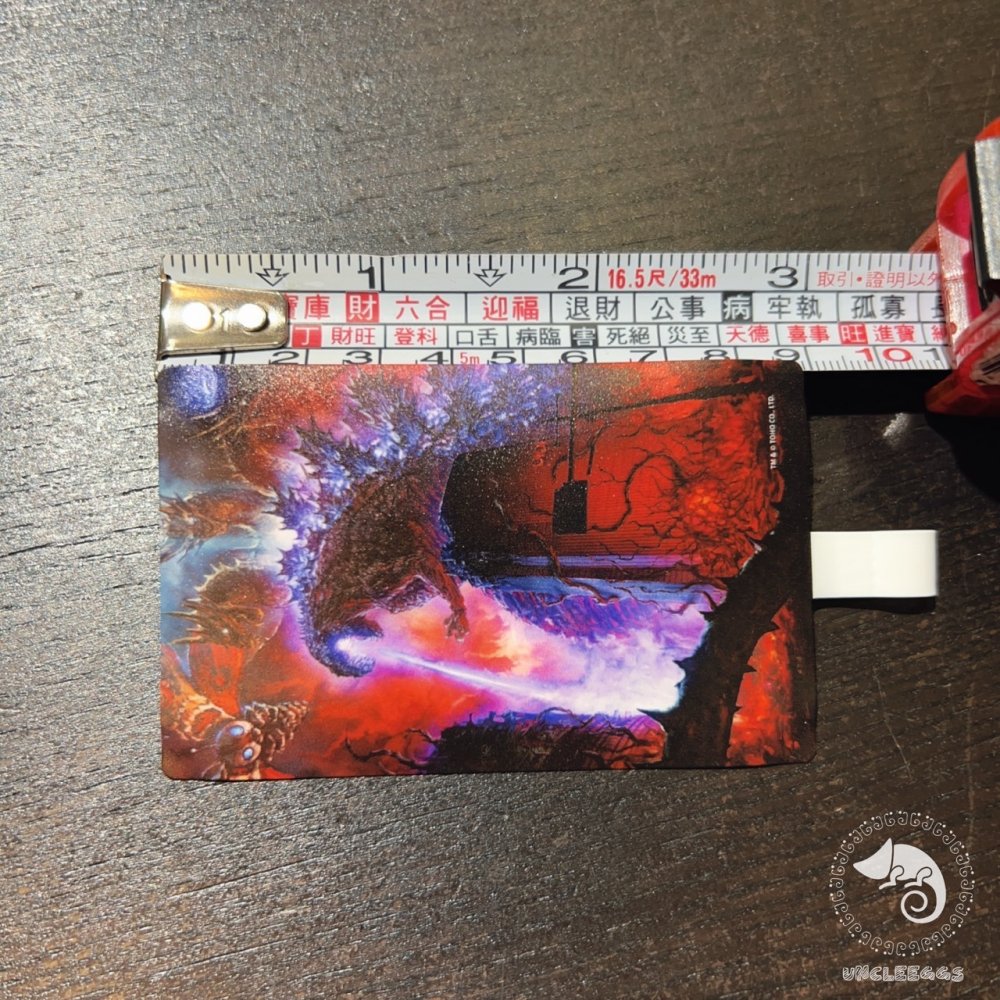 蛋叔叔-哥吉拉掛繩墊片/夾片/吊繩掛片/手機殼掛繩夾片/背帶固定片/掛繩片/金屬扣環/超薄墊片掛/島田光二/真哥吉拉-細節圖5