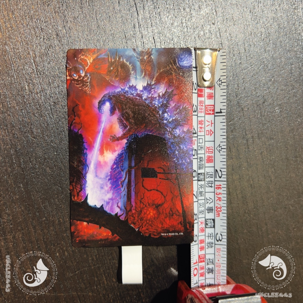 蛋叔叔-哥吉拉掛繩墊片/夾片/吊繩掛片/手機殼掛繩夾片/背帶固定片/掛繩片/金屬扣環/超薄墊片掛/島田光二/真哥吉拉-細節圖6